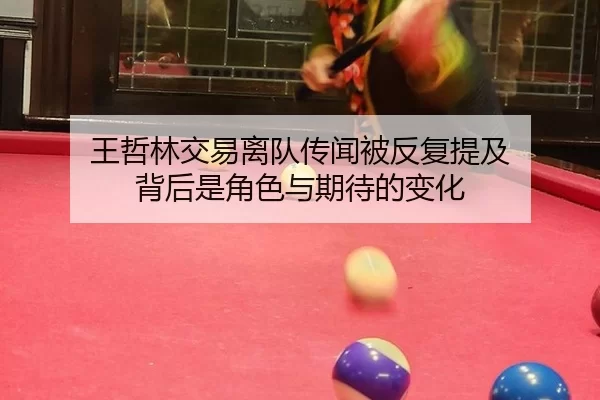 王哲林交易离队传闻被反复提及 背后是角色与期待的变化